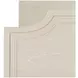Alexandra Cerused White Queen Panel Bed