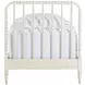 Jennifer Sesame White Twin Panel Bed