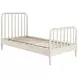 Jennifer Sesame White Twin Panel Bed