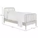 Jennifer Sesame White Twin Panel Bed