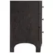 Princeton Cerused Forest Black 3 Drawer Chest