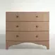Princeton Blonde Natural 3 Drawer Chest