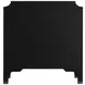 Alexandra Cerused Forest Black 3 Drawer Chest