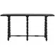 Kirkwood Cerused Forest Black Rectangular Console Table