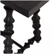 Kirkwood Cerused Forest Black Rectangular Console Table