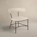 Matlock White Upholstered Dining Chair