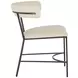 Matlock White Upholstered Dining Chair