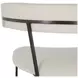 Matlock White Upholstered Dining Chair