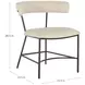 Matlock White Upholstered Dining Chair
