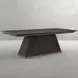Ferris Forest Black 92" Rectangular Dining Table