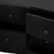 Princeton Cerused Forest Black 6 Drawer Dresser