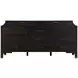 Alexandra Cerused Forest Black 11 Drawer Dresser