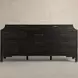 Alexandra Cerused Forest Black 11 Drawer Dresser