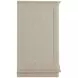 Meredith Textured Cerused White 3 Drawer Nightstand