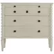 Jennifer Antique Chalk White 4 Drawer Chest