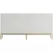 Robinson Sesame White and Stained Gold 4 Door Sideboard
