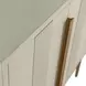 Robinson Sesame White and Stained Gold 4 Door Sideboard