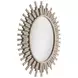 Jean Michel Antique Gold Oval Accent Mirror