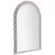 Belle Distressed White Arched Vanity Mirror