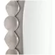 Belle Distressed White Arched Vanity Mirror