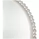 Belle Distressed White Arched Vanity Mirror