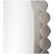 Belle Distressed White Arched Vanity Mirror