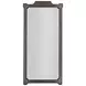 Chantel Aged Antique and Black Rectangular Wall Mirror