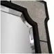 Chantel Aged Antique and Black Rectangular Wall Mirror