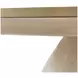 Cain Cerused Light Natural Round Marble Top Cocktail Table