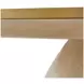 Cain Cerused Light Natural Round Marble Top Cocktail Table