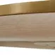 Cain Cerused Light Natural Round Marble Top Cocktail Table