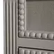 Caroline Cerused White 3 Drawer Nightstand