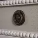 Caroline Cerused White 3 Drawer Nightstand