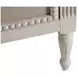 Caroline Cerused White 3 Drawer Nightstand