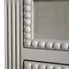 Caroline Cerused White 3 Drawer Nightstand