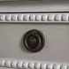 Caroline Cerused White 3 Drawer Nightstand