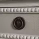 Caroline Cerused White 3 Drawer Nightstand