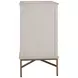 Riggs Stained Gold and Distressed Antique White 3 Drawer Chest