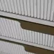 Riggs Stained Gold and Distressed Antique White 3 Drawer Chest