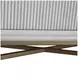 Riggs Stained Gold and Distressed Antique White 3 Drawer Chest