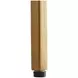 Riggs Sesame Black and Stained Gold 2 Drawer Nightstand