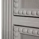 Caroline Cerused White and Brown 4 Drawer Chest