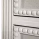 Caroline Cerused White and Brown 4 Drawer Chest