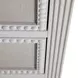 Caroline Cerused White and Brown 4 Drawer Chest