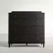 Glenwood Cerused Brown and Agros White 4 Drawer Chest
