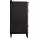 Glenwood Cerused Brown and Agros White 4 Drawer Chest