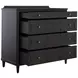 Glenwood Cerused Brown and Agros White 4 Drawer Chest