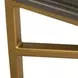 Riggs Sesame Black and Stained Brass 3 Drawer Chest