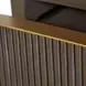 Riggs Sesame Black and Stained Brass 3 Drawer Chest