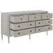 Caroline Cerused White Panel Bedroom Set